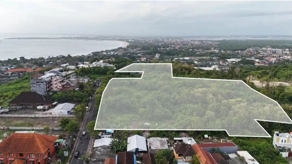 Dijual Tanah di Jalan Utama Uluwatu Jimbaran Dekat Mall Sidewalk