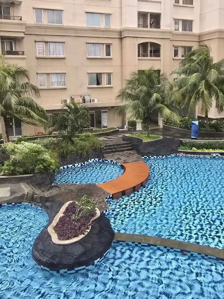 TERMURAH, APARTEMEN MEDITERANIA MARINA ANCOL 2 BR, 45m, JUAL BU CASH