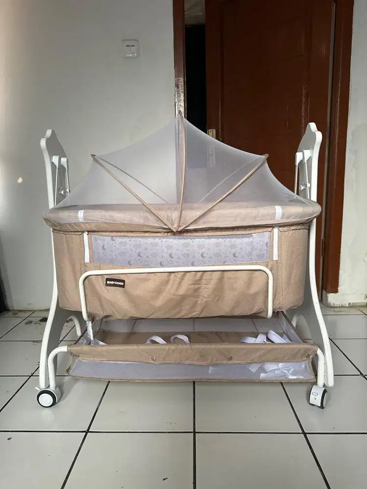 tempat tidur bayi babydoes