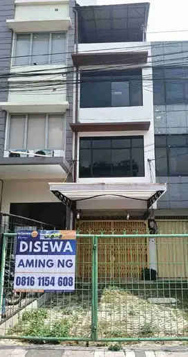 Ruko usaha 4 lantai disewakan Pegangsaan Menteng Jakarta Pusat