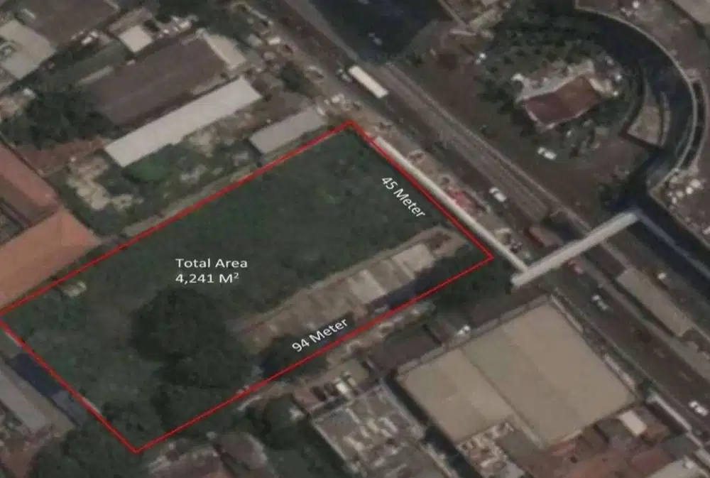 Dijual Tanah di Senen Raya Jakarta Pusat