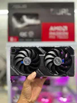 VGA BARU GARANSI 3 TAHUN ASUS DUAL RX 7600 8GB GDDR6 HARGA 4,4 JT AJA