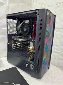 PC GAMING AMD RYZEN 5 5500 B450 GIGABYTE AORUS VGA GT1030 4GB RAM 8GB