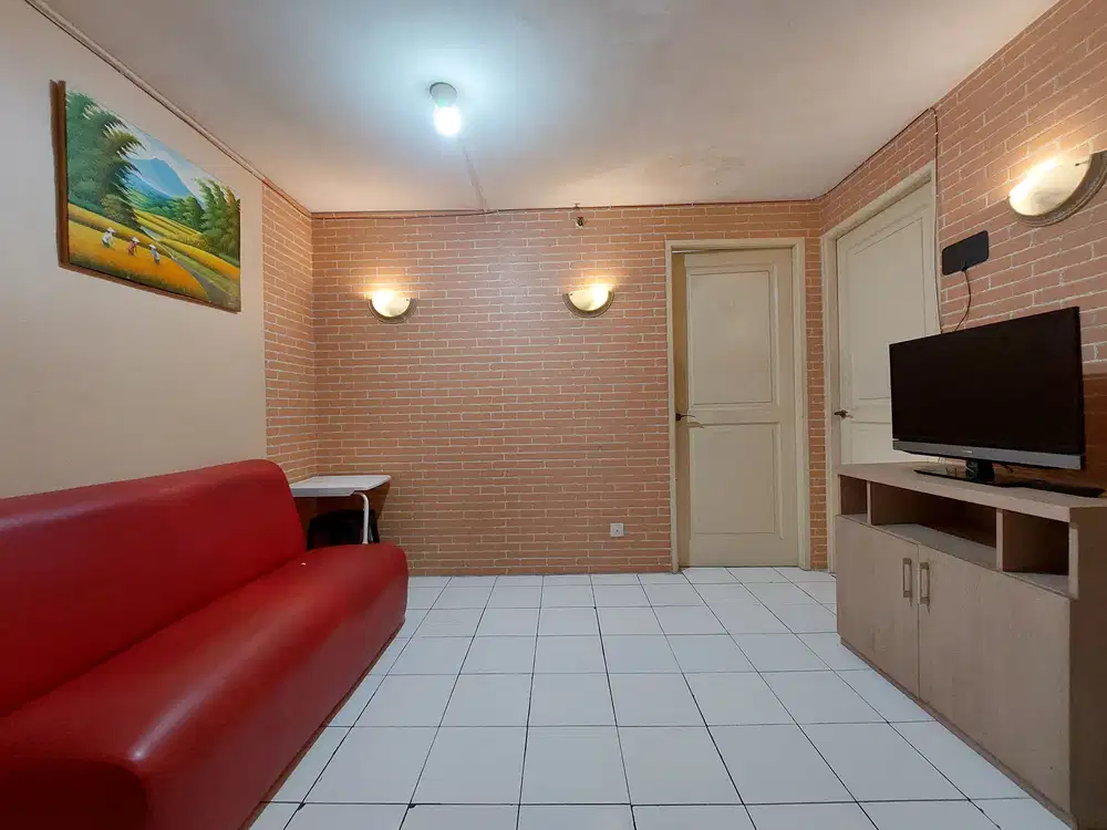 Apartemen 2 Kamar Tidur Full Furnish di Jakarta Wisma Gading Permai