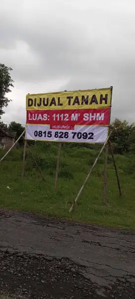 Tanah kavling hanya800jt belakang stasiun KA Magetan bisa beli kavling
