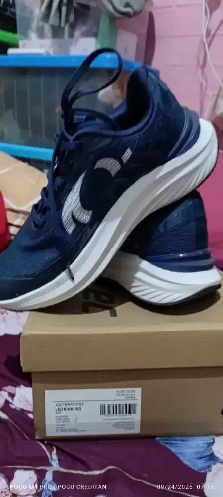 Sepatu lari astec leo running no 41 like new