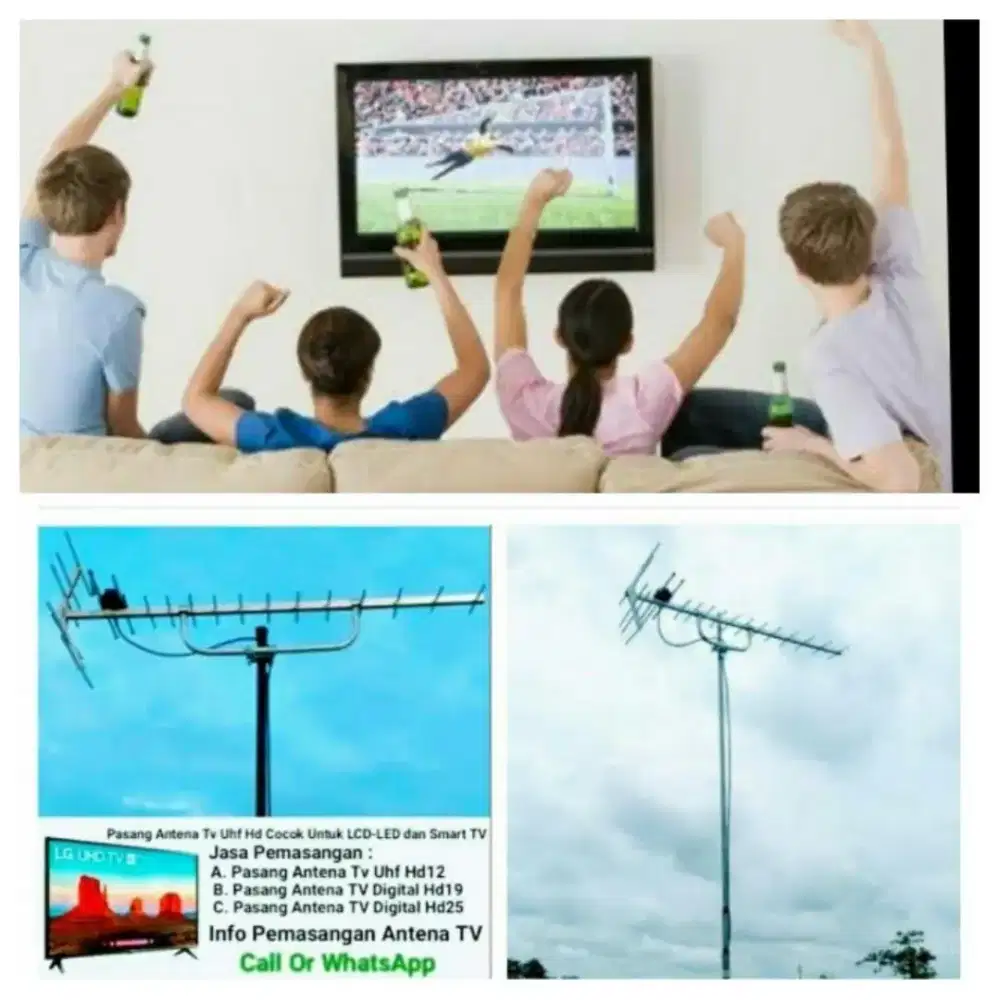 Cabang toko pemasangan Antenna tv digital dijamin bagus