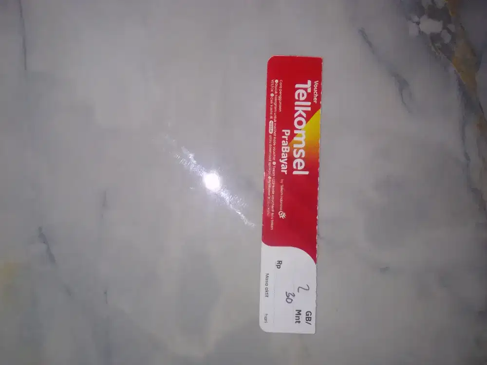 Voucher Kuota Telkomsel 2GB 30 Hari