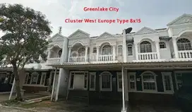 Rumah 2 Lantai Cluster West Europe Greenlake City Type 8x15 Best Price