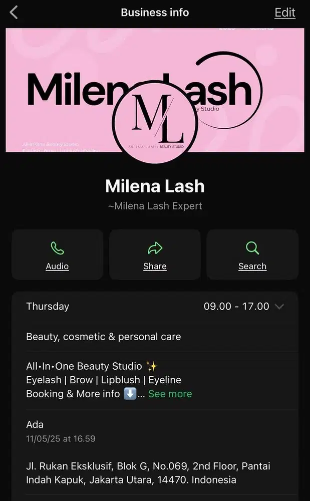 Dibutuhkan segera terapis eyelash berpengalaman