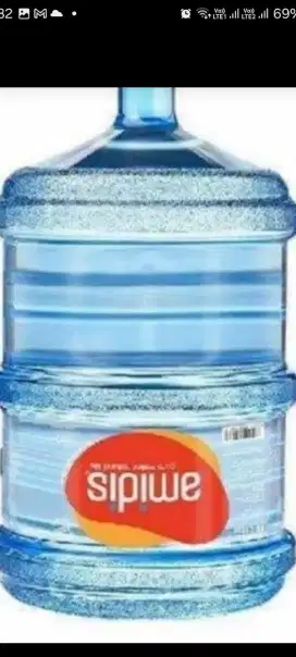 Galon kosong Amidis ukuran 19 liter ada 3 buah