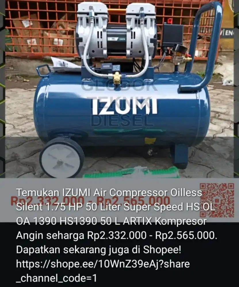 Kompresor Angin Izumi