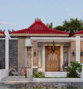 Spesial Rumah Paling Murah Design Joglo di Prambanan