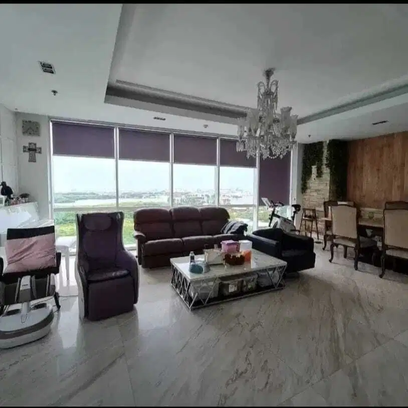 Apartemen Regatta View Laut 3BR Full Furnished  Jakarta Utara