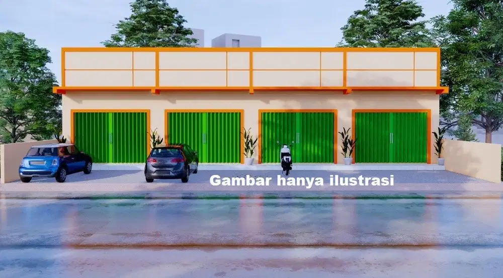 Dijual Lelang Ruko 2 Jadi 1 di Kota Bekasi