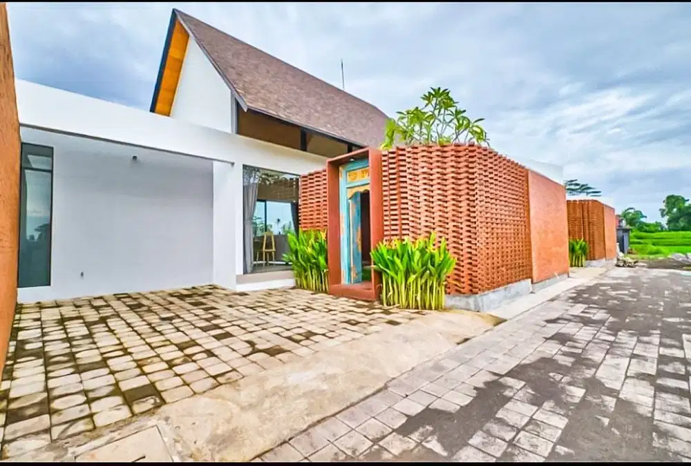 Vila Tepi Sawah, Style Modern Tropis lokasi area Lodtunduh - Ubud