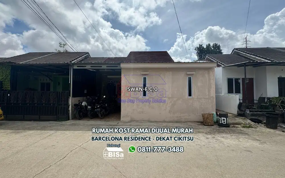 Rumah Kos Yang Selalu Penuh di Barcelona Residence Batam Center Dijual