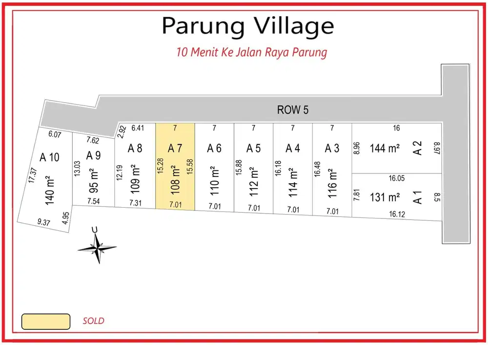 Dekat Dengan Ciplaz Pasar Parung Free SHM Tanah Kavling Murah