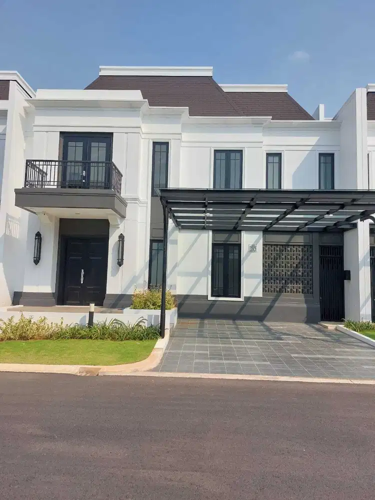 Rumah baru 2 lantai siap huni di summarecon crown gading
