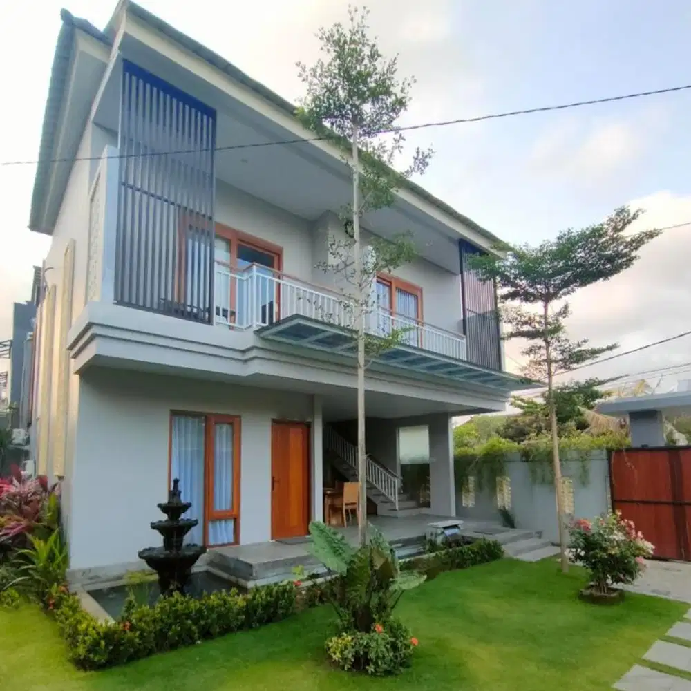 FOR LEASE 3BR VILLA D'BOUGENVILLE RENON BALI DENPASAR TYPE 4 FURNISHED