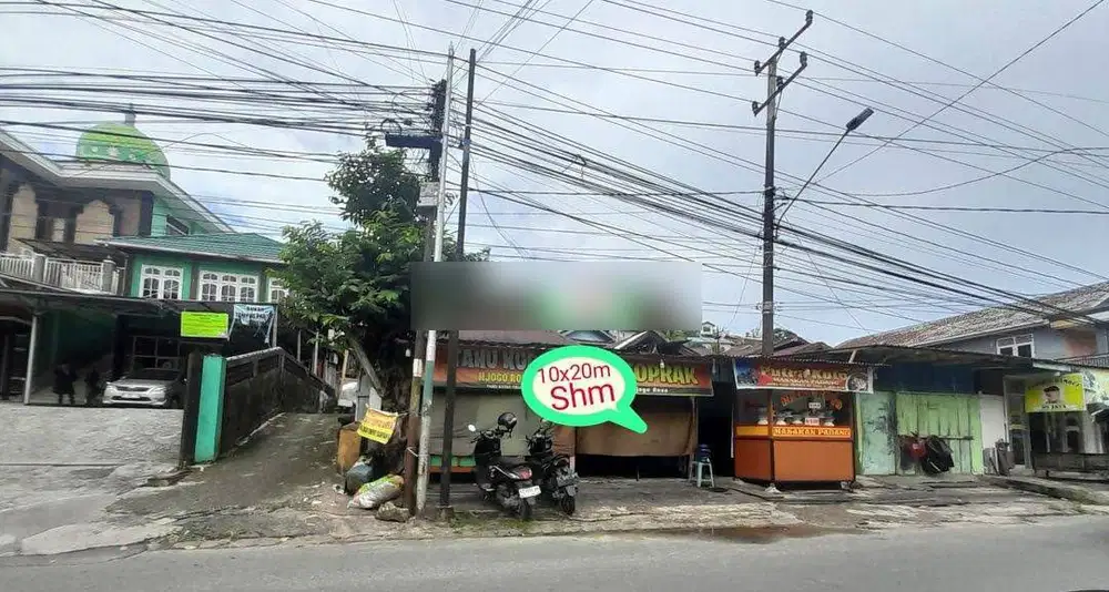 TANAH/LAHAN PINGGIR JALAN POROS JL. GUNUNG KAWI COCOK DIBUAT HOTEL