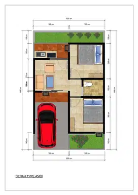 Rumah 1 lantai Cantik Minimalis Modern nempel vila dago Pamulang