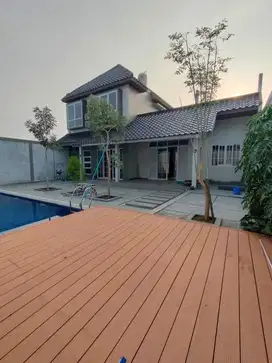 rumah mewah ada kolam renangnya puri citraland serang