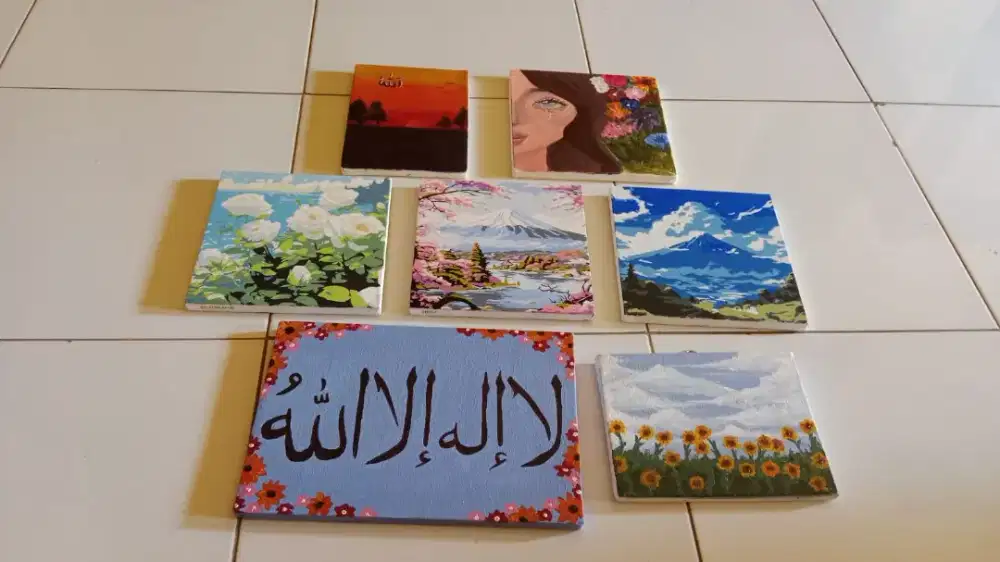 Lukisan Canvas Handmade