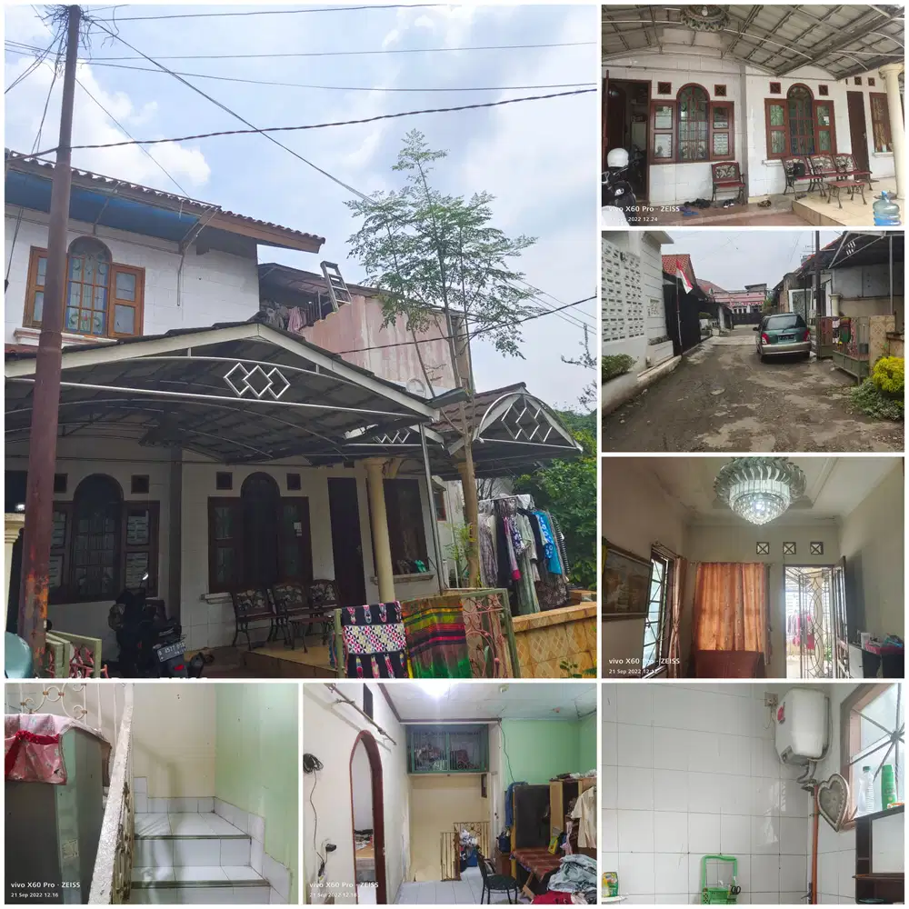Rumah hook 2 lantai di townhouse tanah baru depok Jawa barat