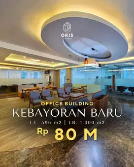 For Sale Gedung Kantor 5 Lantai Dekat Blok M, Exclusive Area
