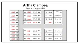 Tanah Kavling SHM di Ciampea Hanya Mulai 46 Jtaan Sudah Siap Bangun