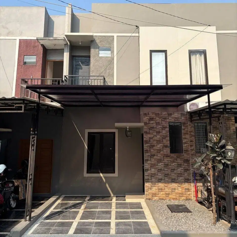 Rumah Cantik 2 Lantai Di Pamulang Akses 2 Mobil – Harga 625 Jt Nego