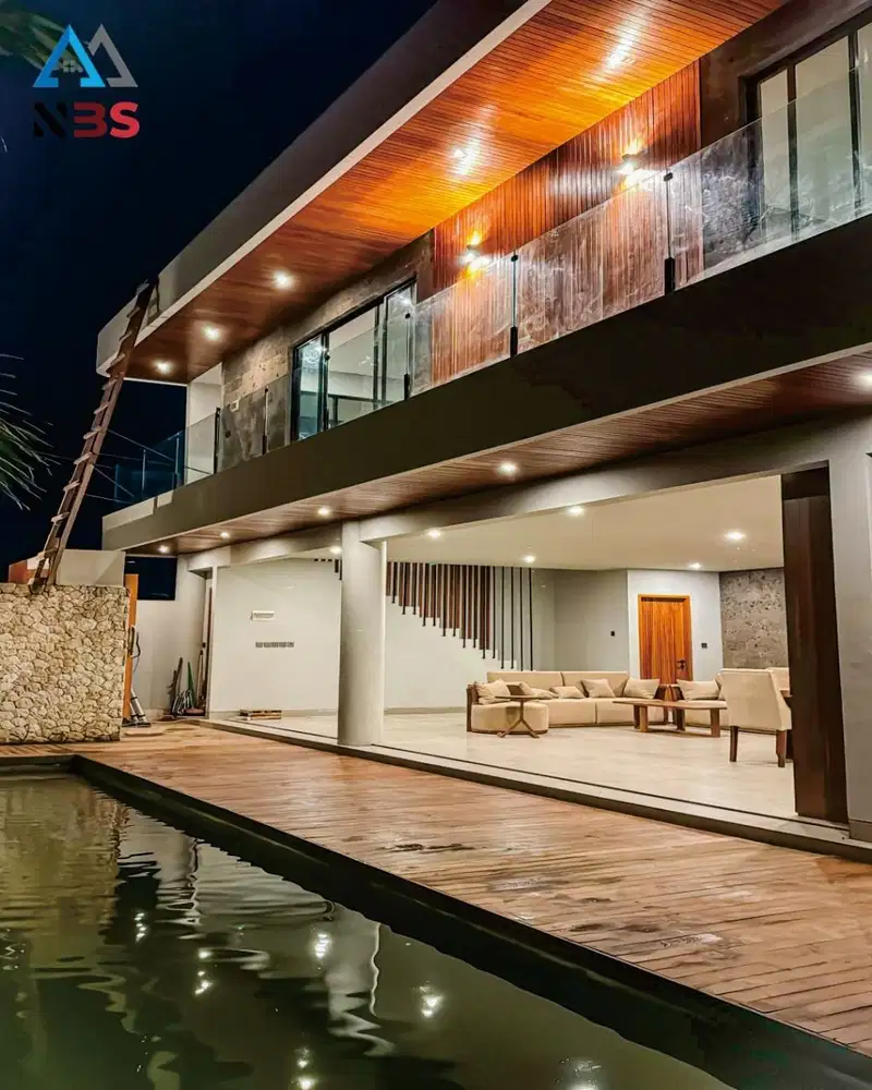 FOR RENT VILLA WITH COTEMPORARY DESIGN