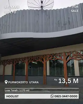 Dijual Hotel Kapsul Mewah Furnished Lokasi Purwokerto Utara