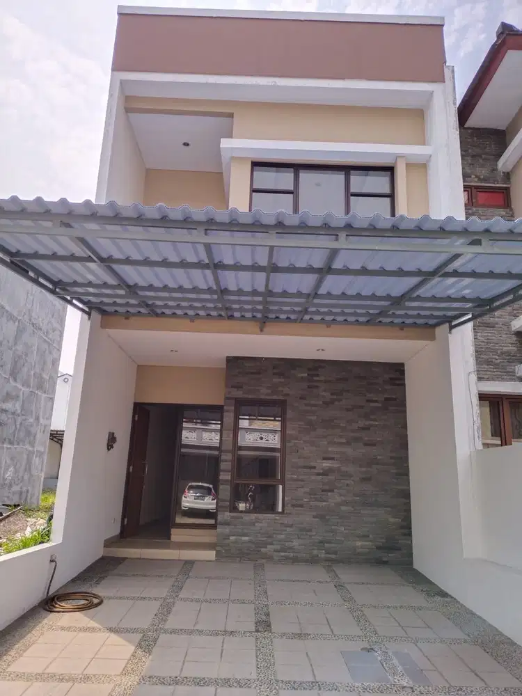 Disewakan Rumah 3 Lantai Minimalis Modern Siap Huni Gading Residence
