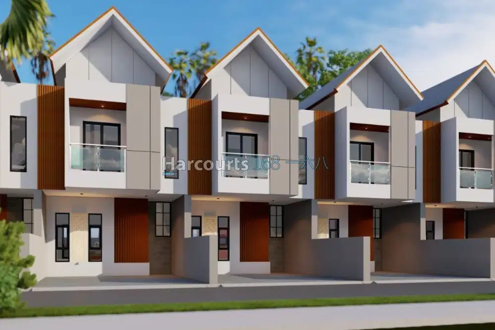 Rumah Modern dengan Kolam Renang – Gatsu Indah