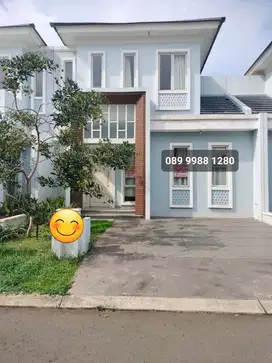 Disewa rumah semi furnish cluster chiara suvarna sutera tangerang
