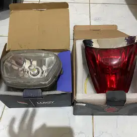 Headlamp & stoplamp vespa matic