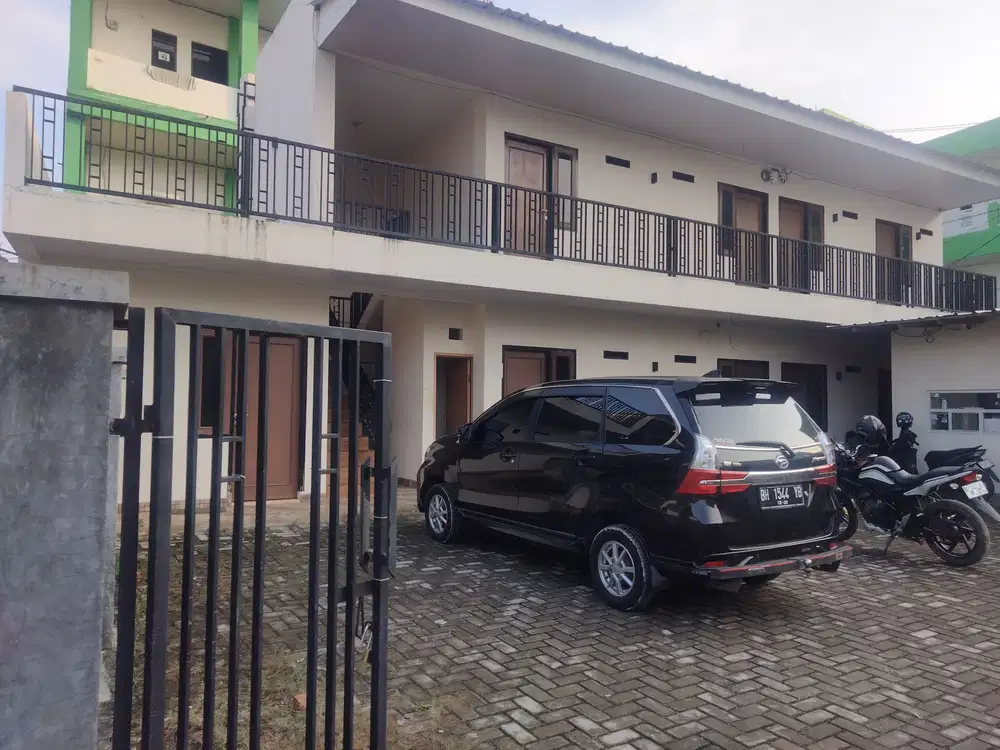 Kosan exlusiv  9 kt 9 km dan tanah 586  M2 di itera di jual  murah