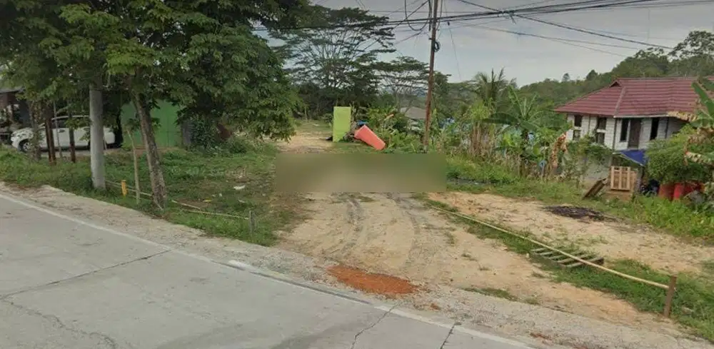 TANAH/LAHAN PINGGIR JALAN KARIANGAU DEKAT PELABUHAN FERI KARIANGAU