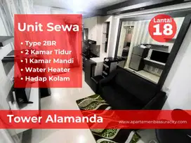 Sewa 2BR atas mall apartment Bassura City tower Alamanda
