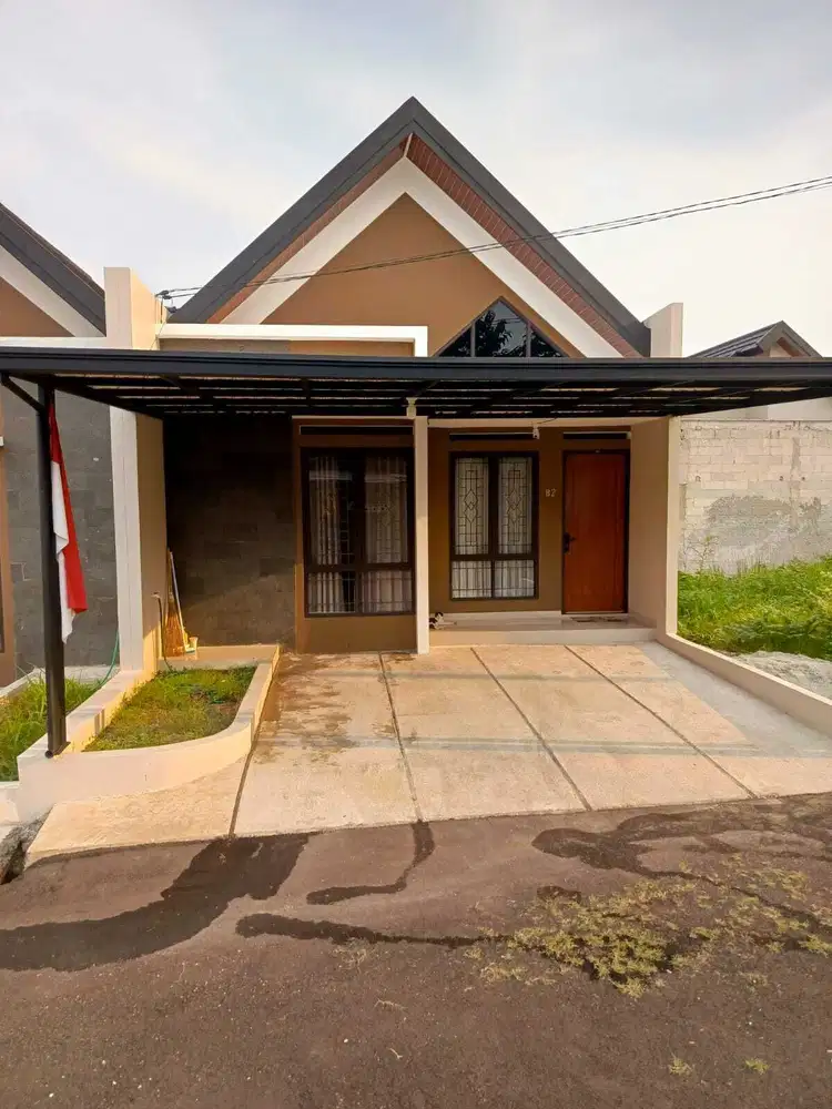 Rumah cluster desain scandinavian serpong 600 jutaan
