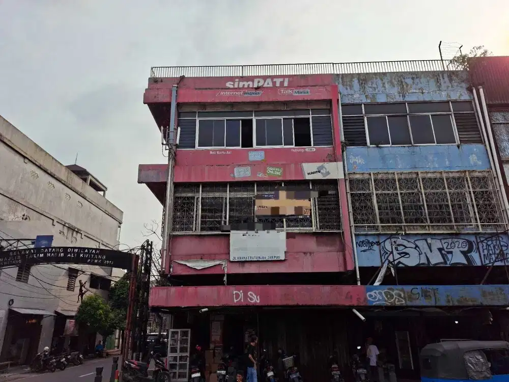 Dijual Ruko Gandeng Besar di Kramat Raya, Jakarta Pusat