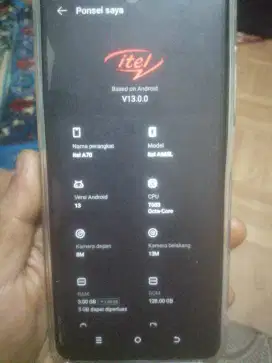 Itel v70 Green 3+5/128