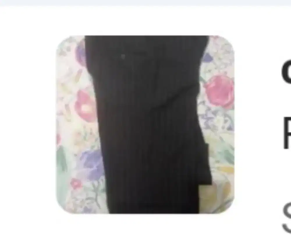 Celana bahan pria no minus