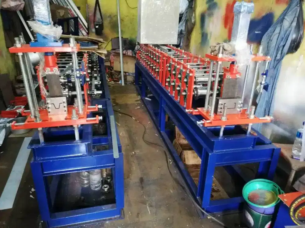 [peluang usaha] produsen mesin cetak baja ringann kanal c reng truss
