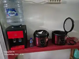Jual magicom ada 2 sama dispenser baru 4 bulanan