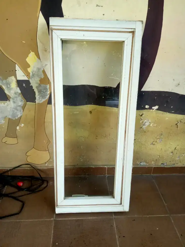 Jendela kaca Alumunium 50x120