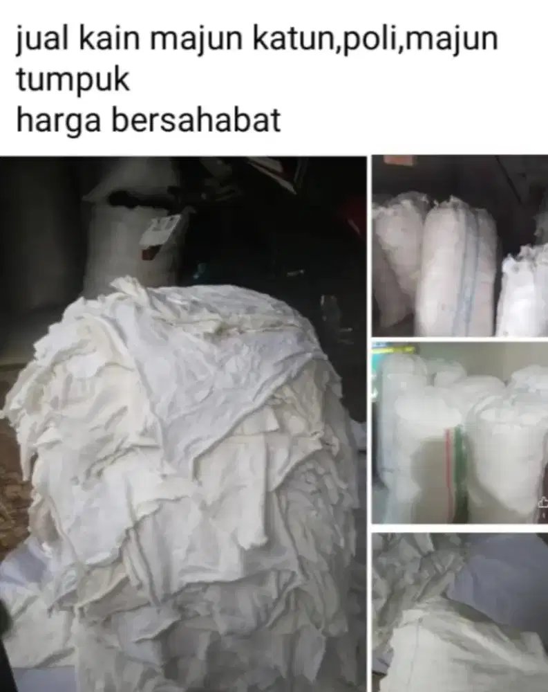 MajunvLembaran poly dan katun