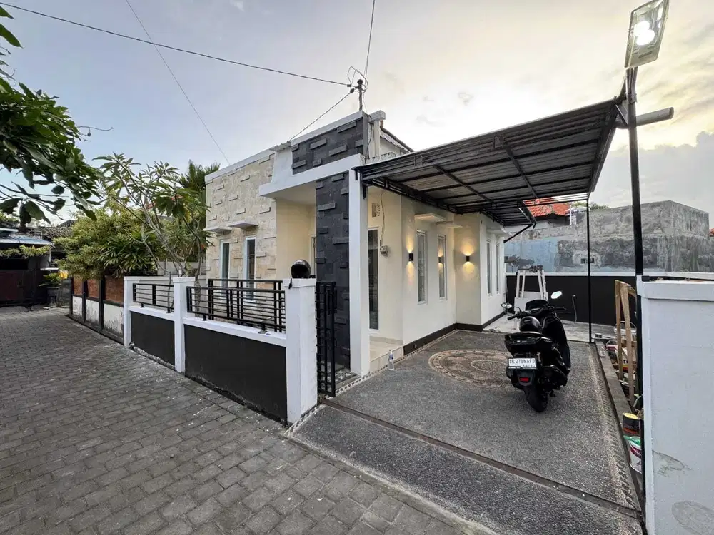 Disewakan rumah 1 lantai minimalis modern Dalung-Kuta Utara